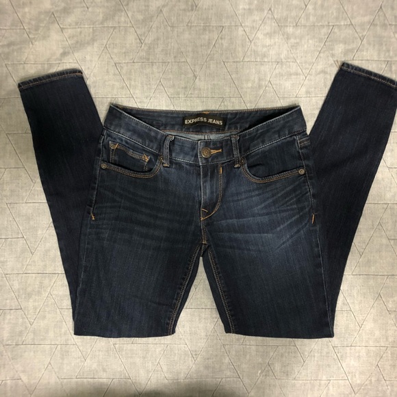 Express Denim - Express low rise legging jeans